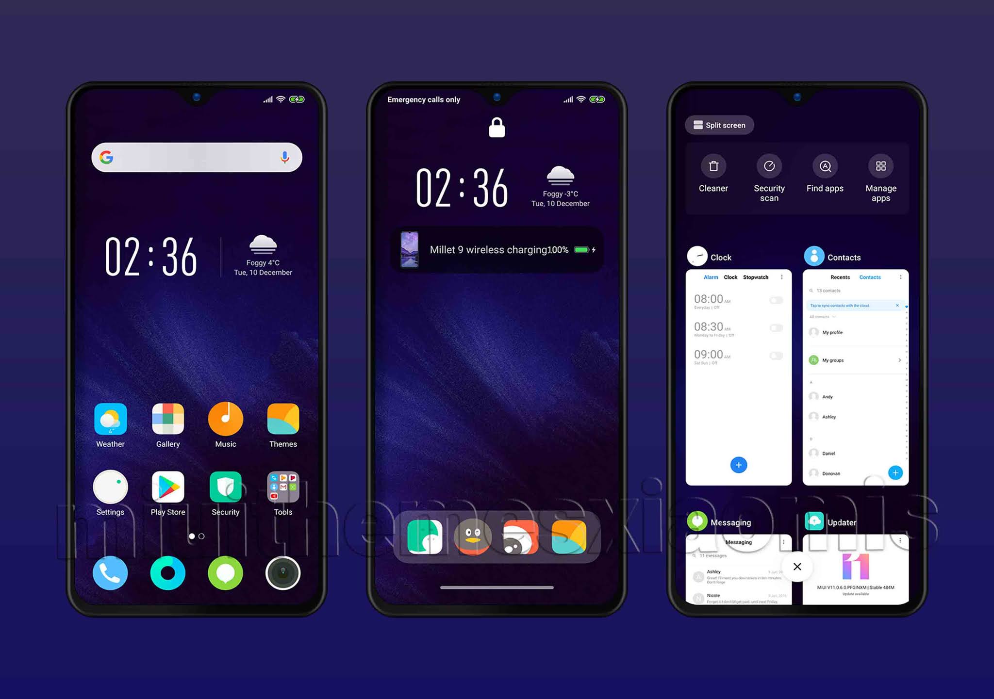 AOS MOD MIUI Theme With Dark Mi Based Theme For Xiaomi Device AOS MOD MIUI Theme With Dark Mi Based Theme For Xiaomi Device