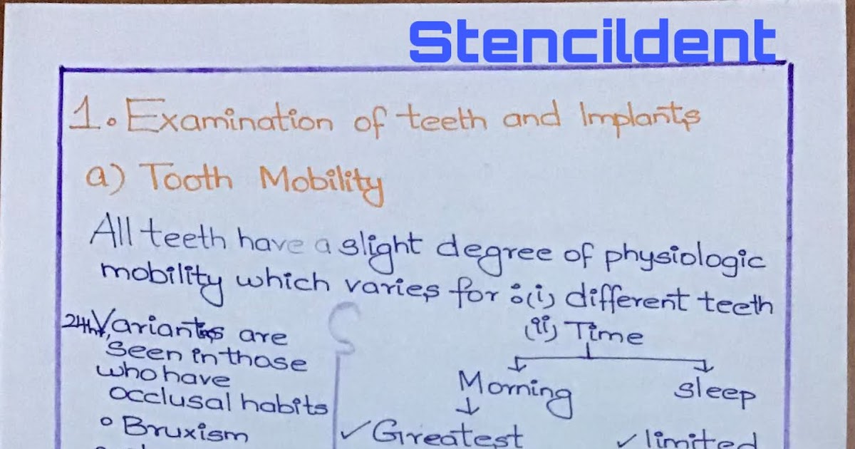 Examination of periodontium,periodontal pocket,teeth and implant