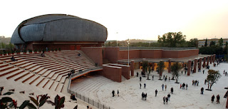 The new headquarters of the Accademia di Santa Cecilia were designed by the architect Renzo Piano