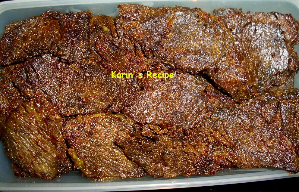 Karin s Recipe Empal sapi Jawa Javanese Bruised Fried Meat 