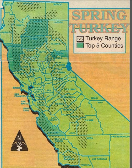 STATEWIDE TURKEY MAPS