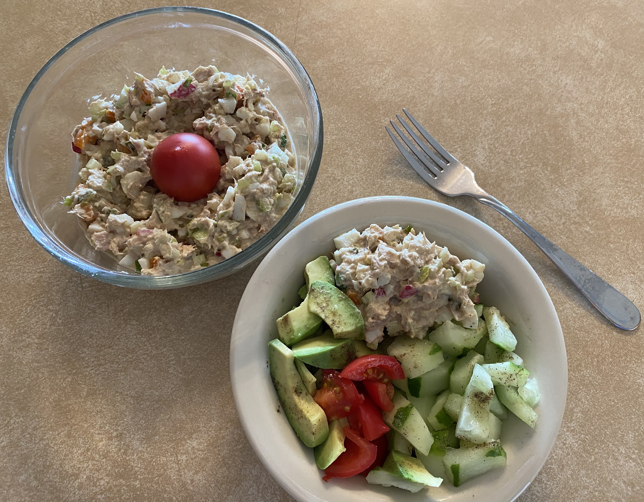 Slow Food—Healthy Food: Tuna and Egg Salad