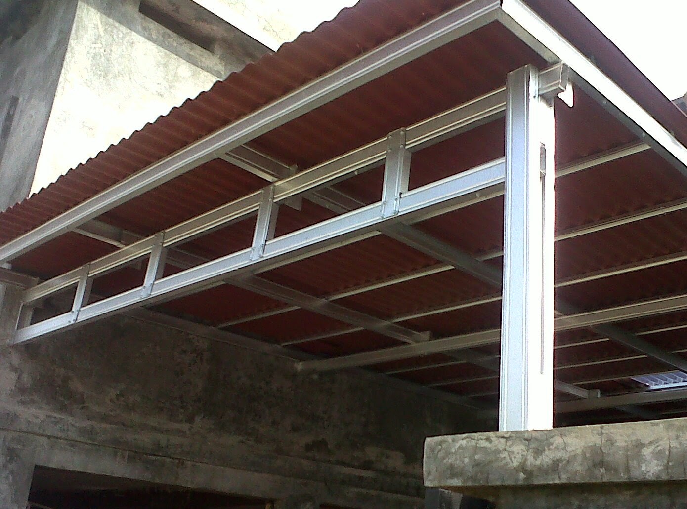  Gambar Rangka Kanopi Galvalum Desain Rumah