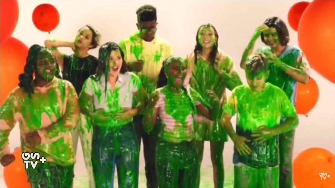 NickALive! Nickelodeon Brings Back Iconic Slime Ident