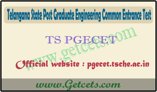 TS PGECET Exam Date 2024-2025, schedule @pgecet.tsche.ac.in