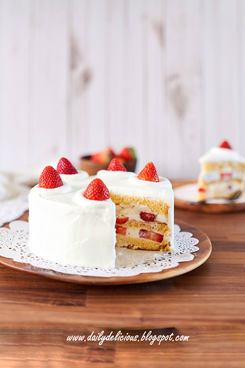 dailydelicious Japanese Strawberry Shortcake