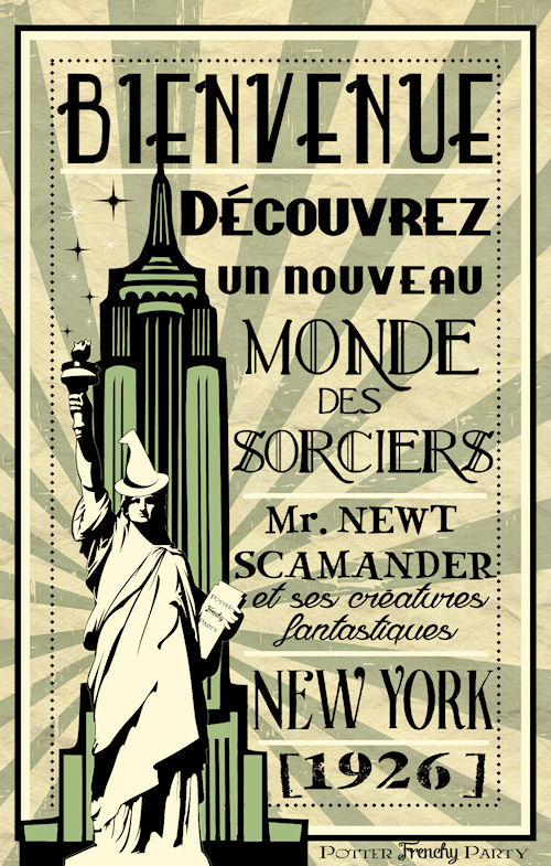 Potter Frenchy Party Une Fete Chez Les Sorciers Les Animaux Fantastiques L Age Adulte Du Monde Des Sorciers