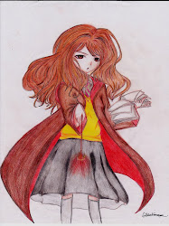 hermione granger anime harry potter postado as unknown
