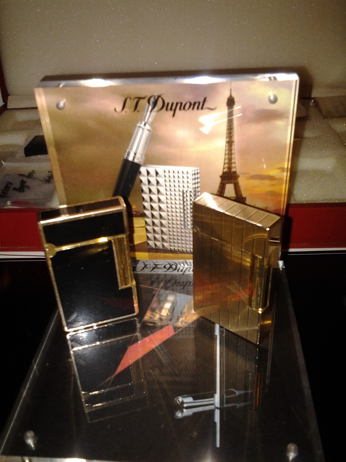 ziq S.T. DUPONT collections ORIGINAL ST DUPONT LIGHTER GATSBY ART DECO