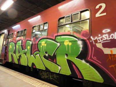 raler graffiti train