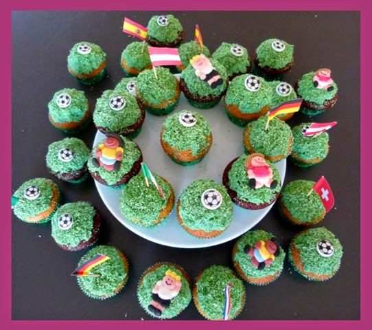 Cupcakes für Mini-Fussballer