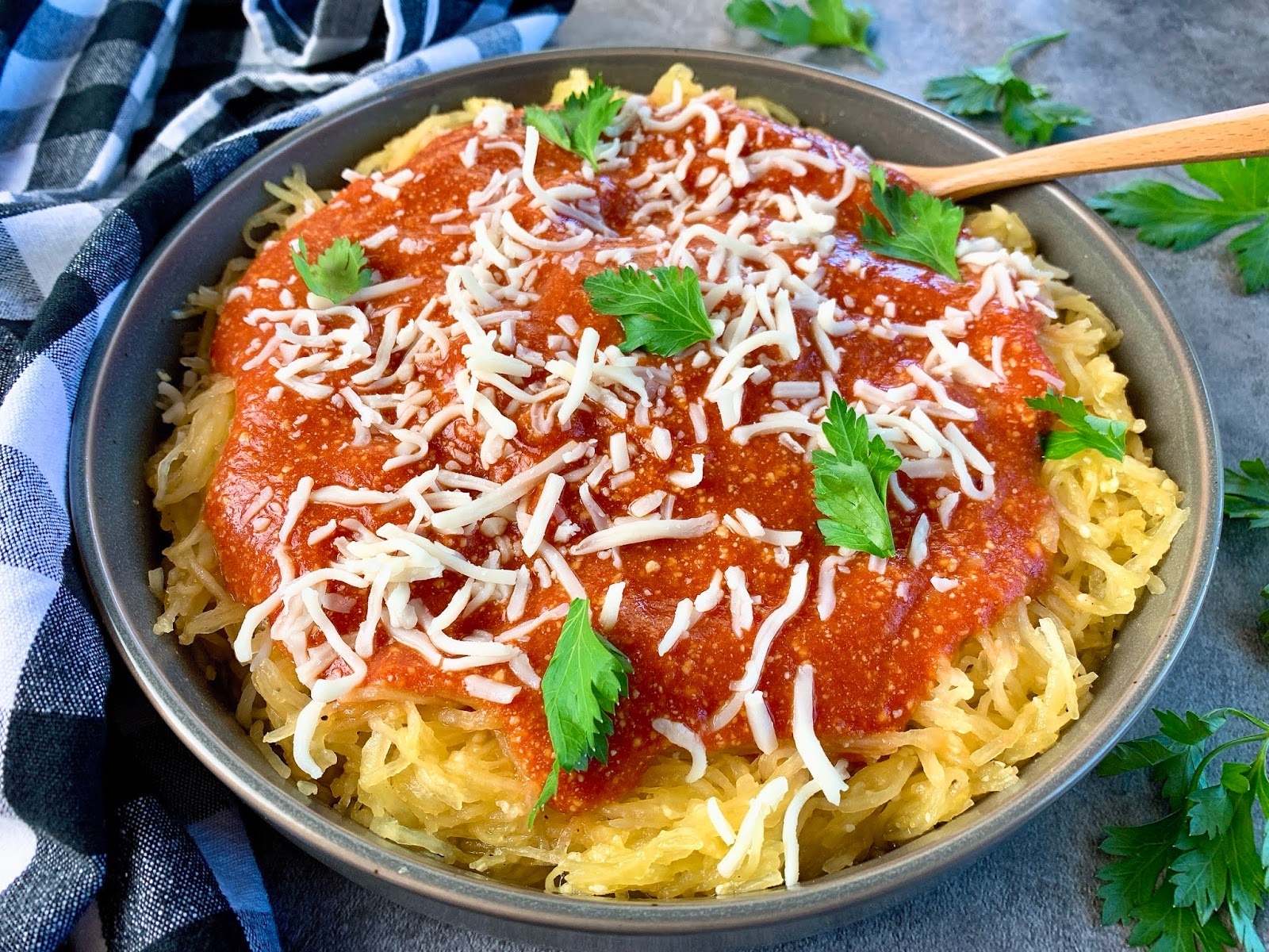 Spaghetti Squash Marinara