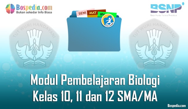 Lengkap eModul Pembelajaran Biologi Kelas 10, 11 dan 12