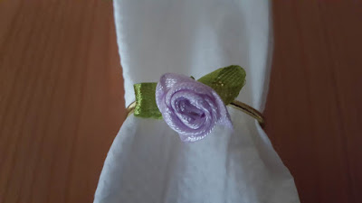 Spring napkin rings Spring napkin rings