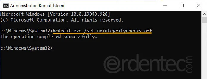 How to Disable Test Mode with cmd
