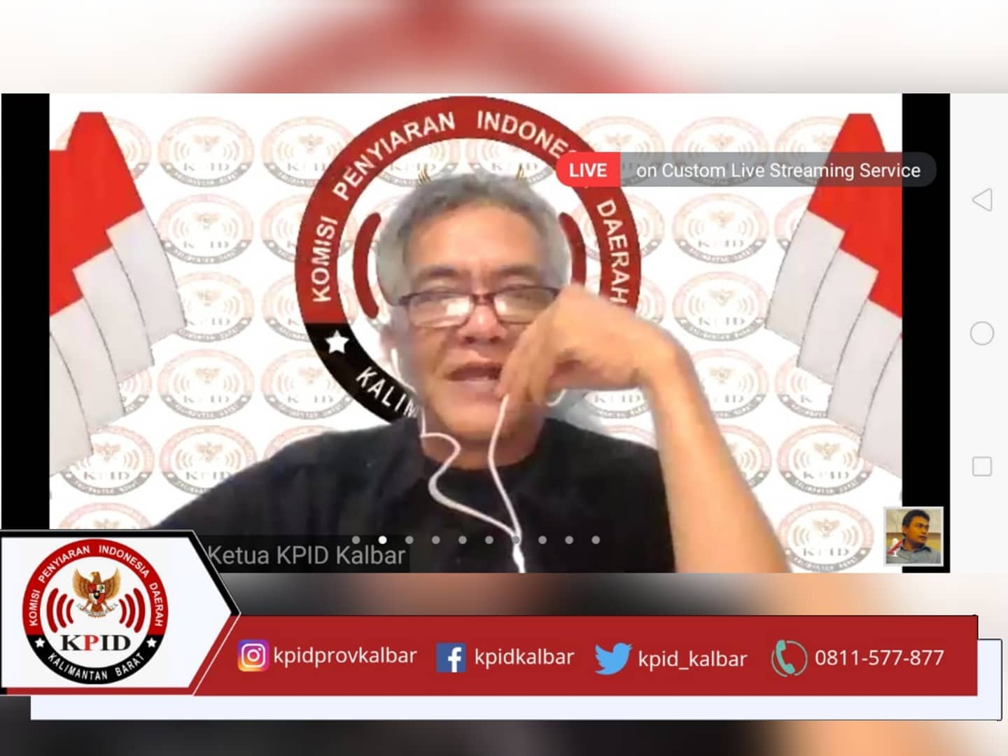 Seminar Virtual bersama Dewan Pengawas Lembaga Penyiaran Publik Radio