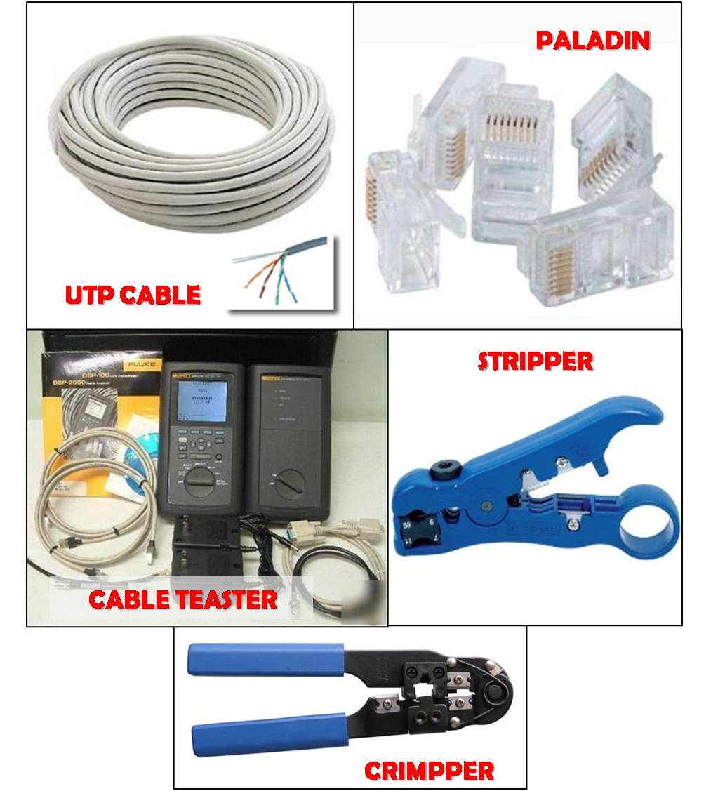 DIY RJ45 (LAN cable) Stright Cable Bijak Komputer