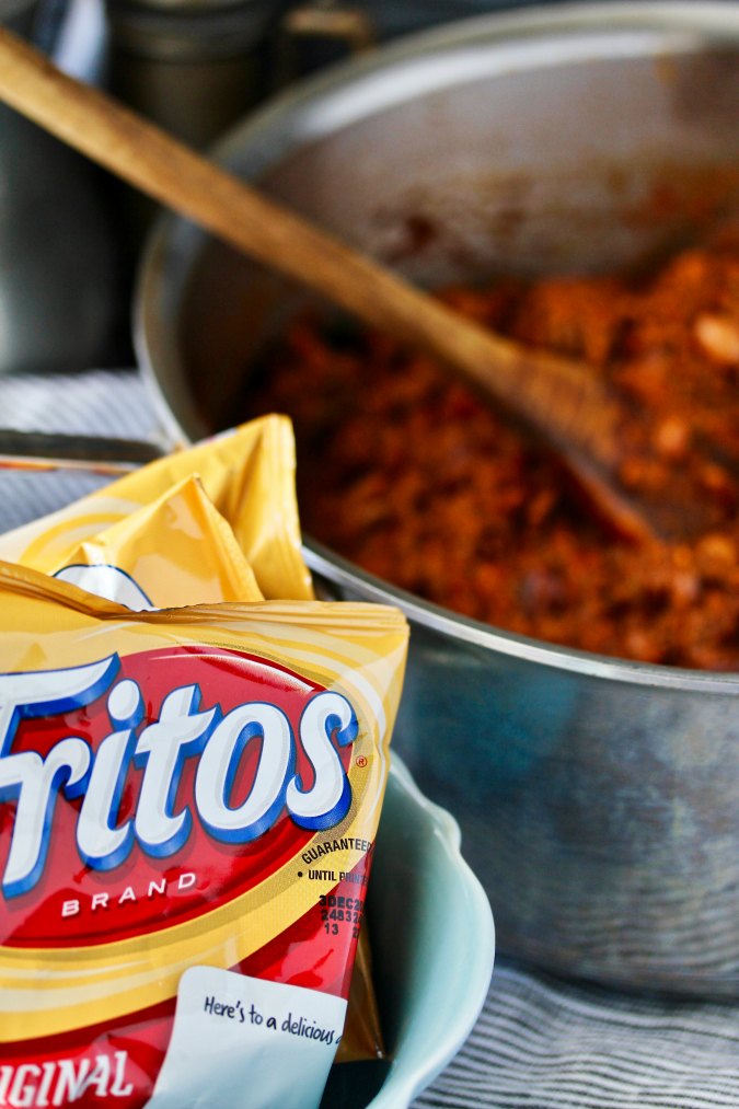 Frito Pie Chili Karen's Kitchen Stories