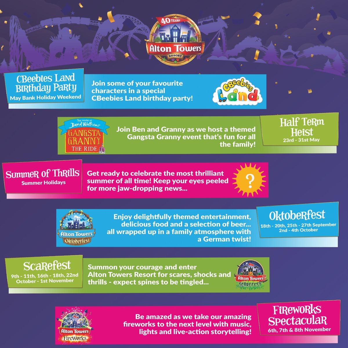 Alton towers remembering the magic 