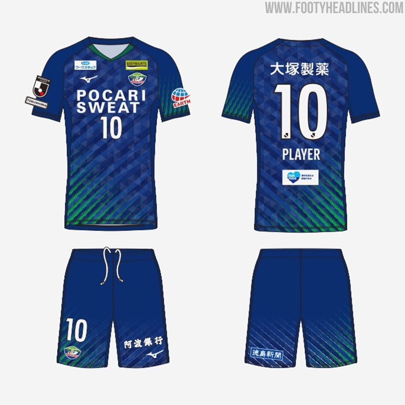 Tokushima Vortis 2021 Home, Away & Goalkeeper Kits Revealed Footy