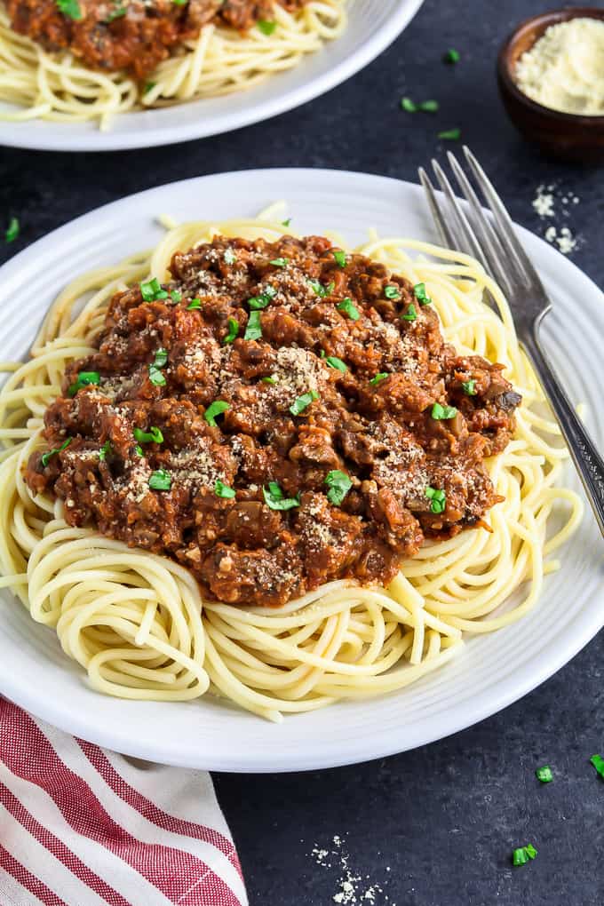 Vegan Bolognese - mamarecipes