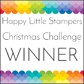 I'm a Winner at Happy Little Stampers Christmas Challenge