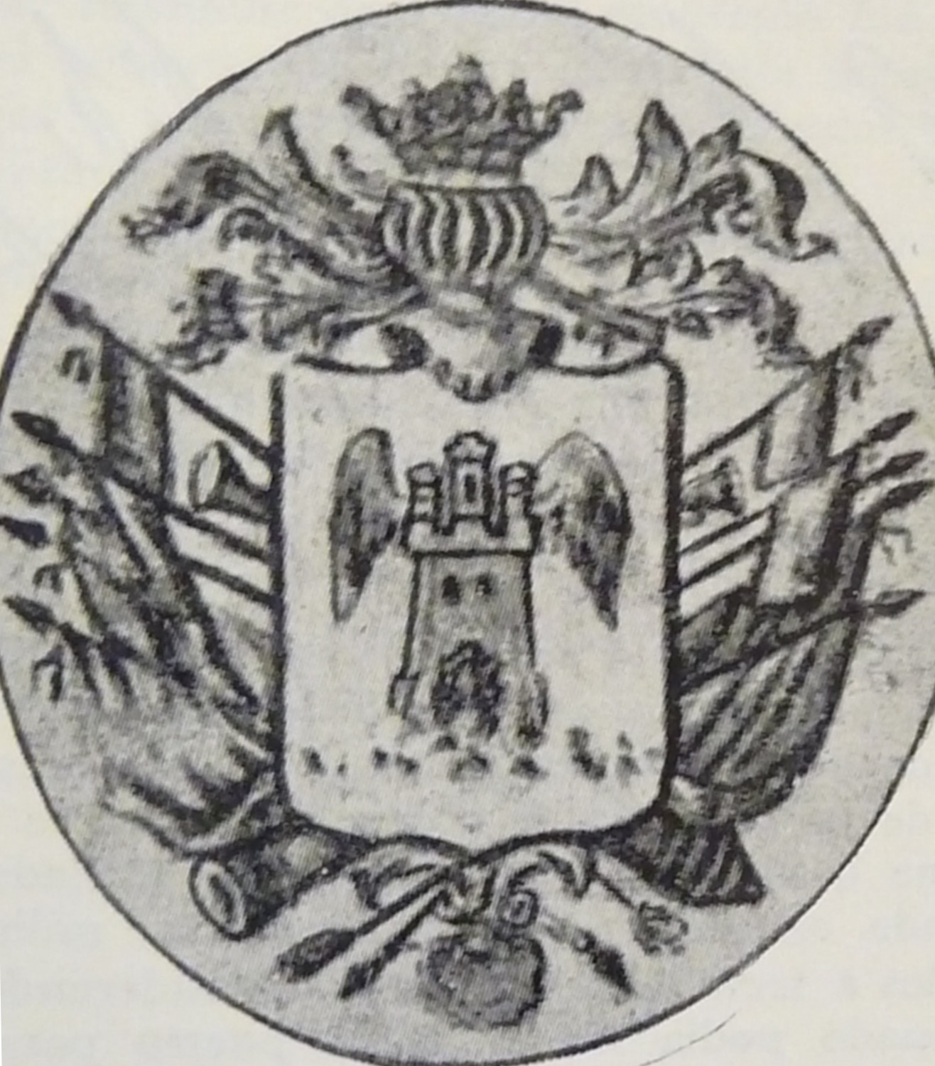 Heráldica en la Argentina Escudo del Virrey Gabriel Miguel de Avilés y