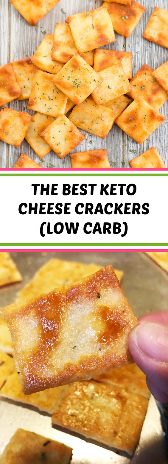 THE BEST KETO CHEESE CRACKERS (LOW CARB) Type and Seek