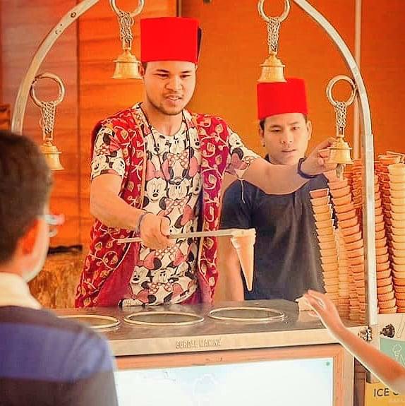 What is Turkish ice cream Turkish ice cream tricks abhishek singh