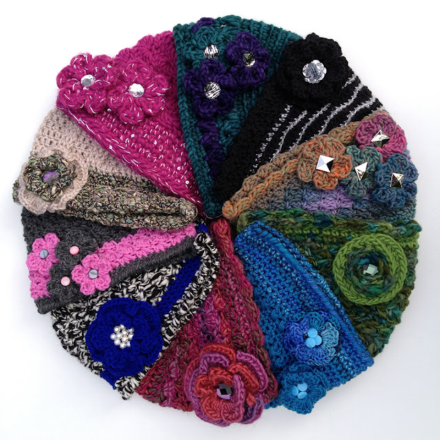 Pink Maple Design crochet hats