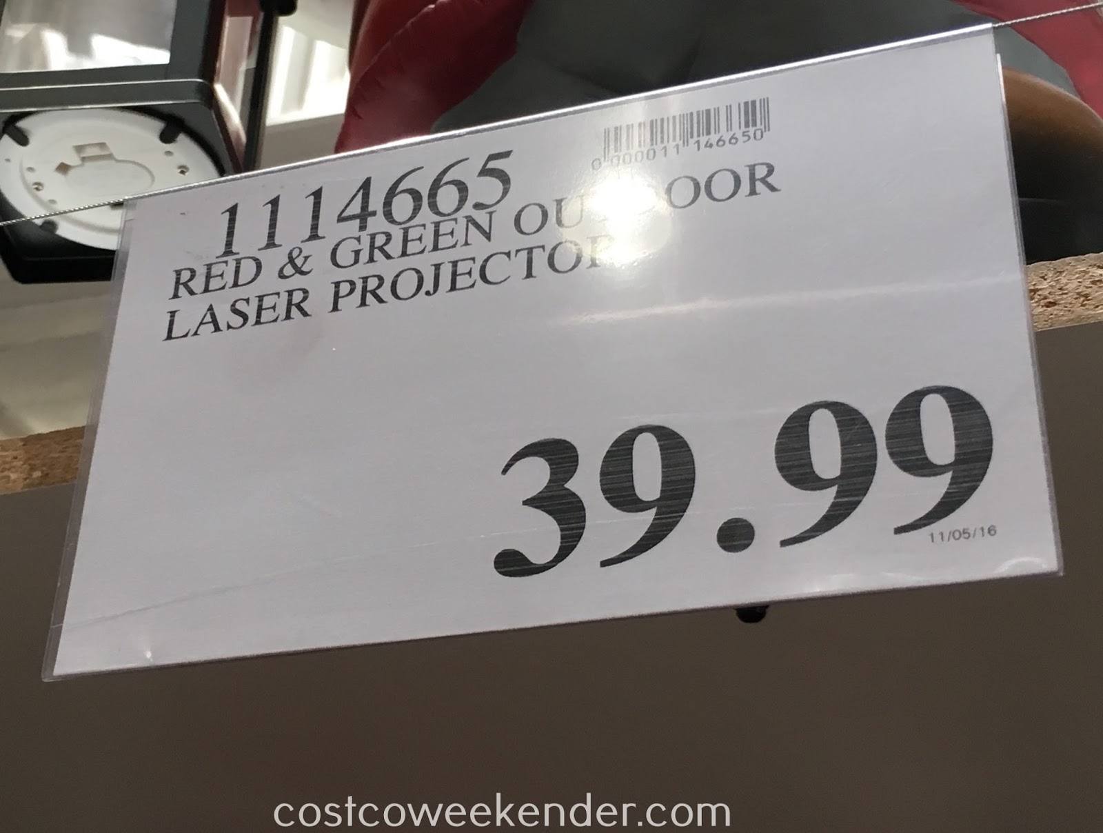Prime Laser Projector (model LFLRGM505) Costco Weekender