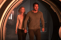 Image of Jennifer Lawrence and Chris Pratt in Passengers