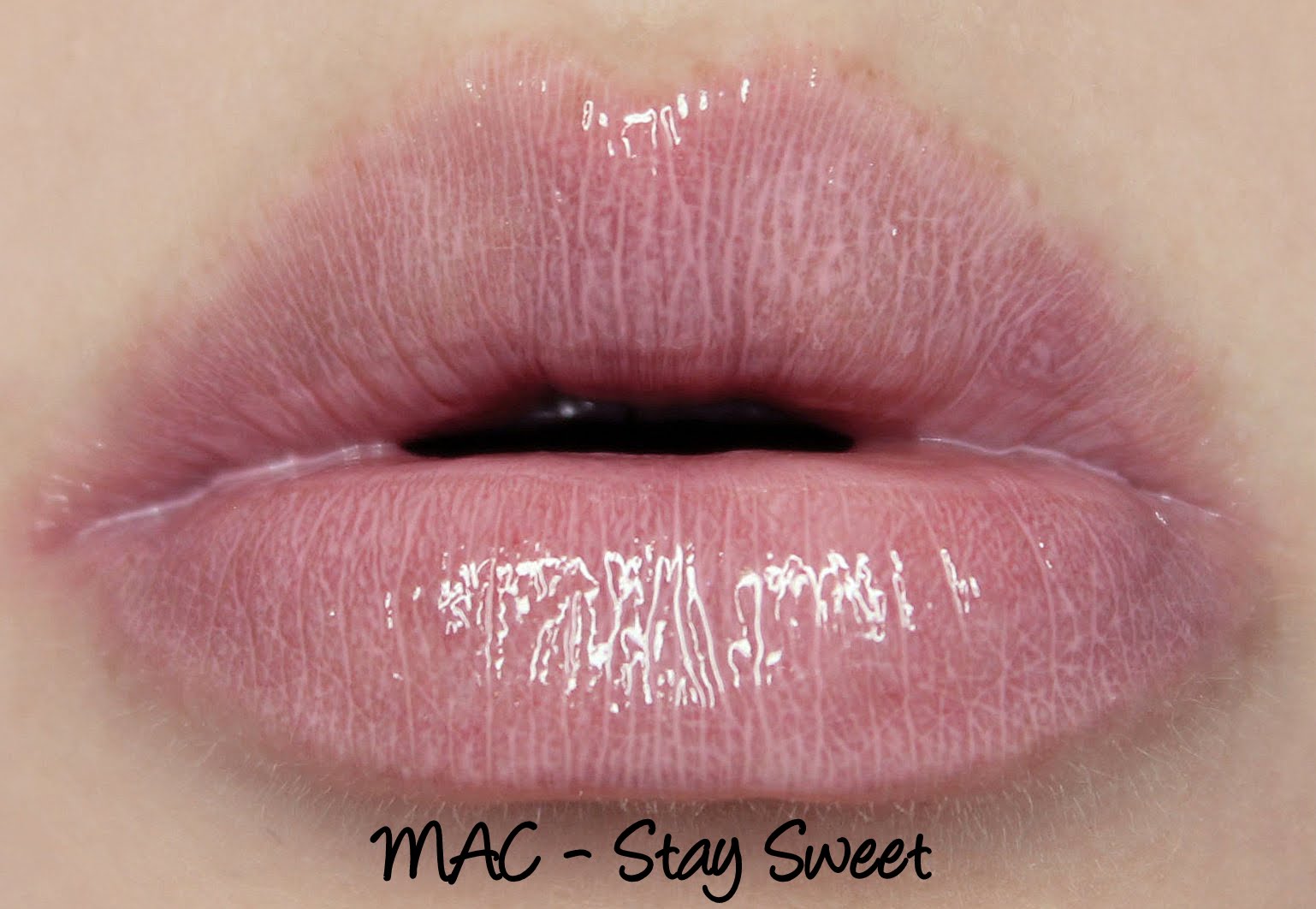 MAC Monday: Archie's Girls - Stay Sweet Lipglass Swatches & Review