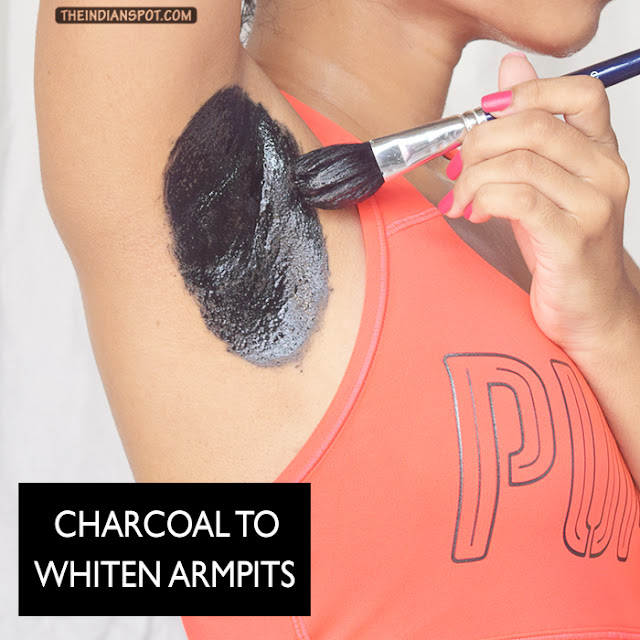 BEAUTY DIY CHARCOAL TO DETOX AND WHITEN ARMPITS TOP 5 DIY