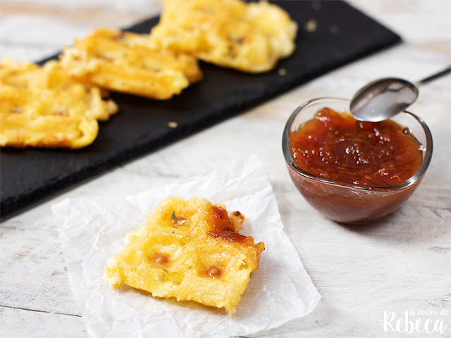 Gofres de queso Gofres de queso