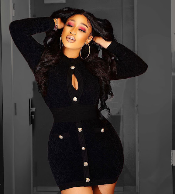Glamorous! Tonto Dikeh shares new Photo as she rocks her Black Outfit