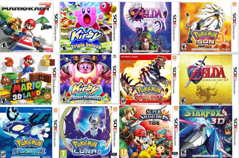 Juegos Nintendo 3Ds Para Niños 3 Años 🎮 LOS MEJORES JUEGOS NINTENDO
