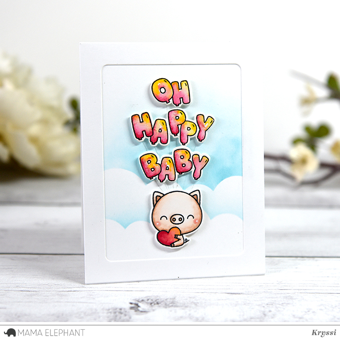 Mama Elephant Framed Tags - Hug It Out  ̹ ˻