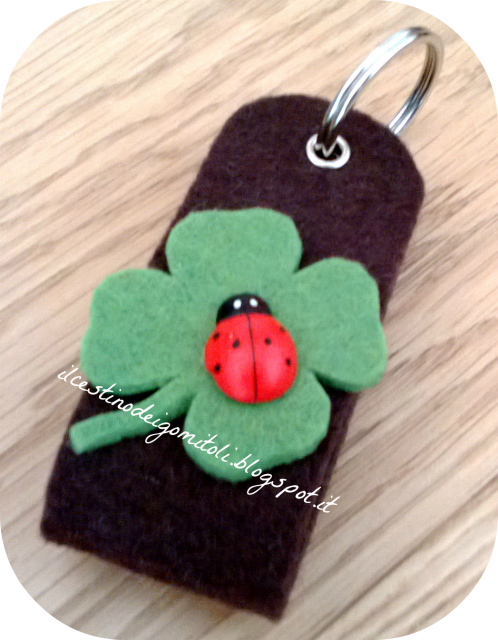 Portachiavi Colorati 20 Pezzi LURICO Portachiavi In Feltro 20 Pezzi - Colorati Per Personalizzazione Portachiavi Colorati Lurico - Foto 8