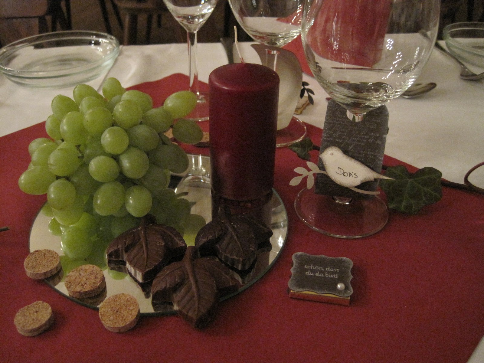 Zum Geburtstag Tischdeko, Tischdeko... geburtstagssprüche kostenlos