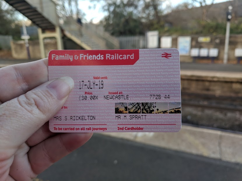 london travel card family friends railcard