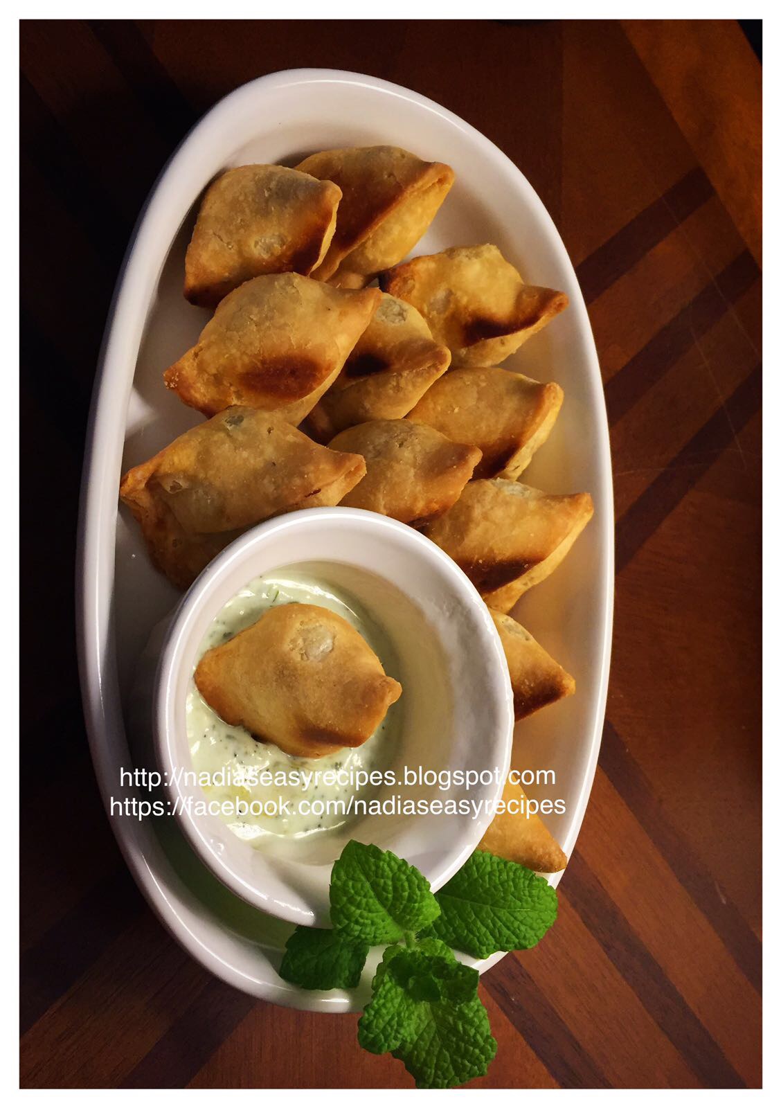 Baked Vegetable Samosa | Nadia's Easy Recipes