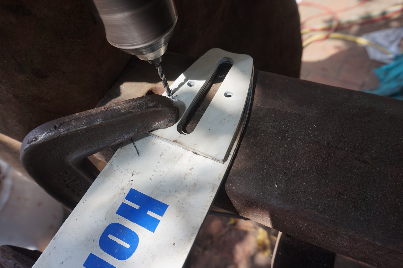 Bruce Teakle's Pages Shortening a chainsaw bar