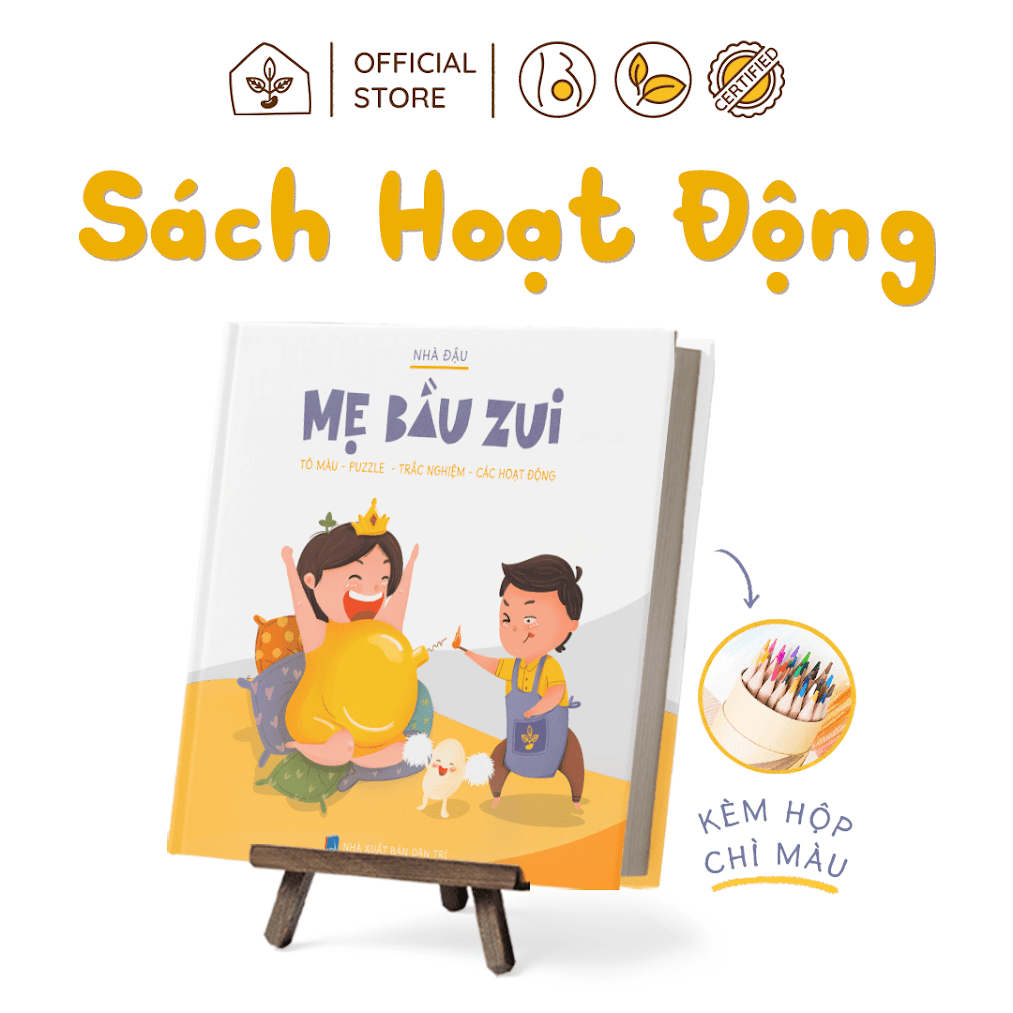 [A116] Mẹ Bầu Zui: Lựa chọn sách thai giáo số 1 của Mẹ Bầu thông thái