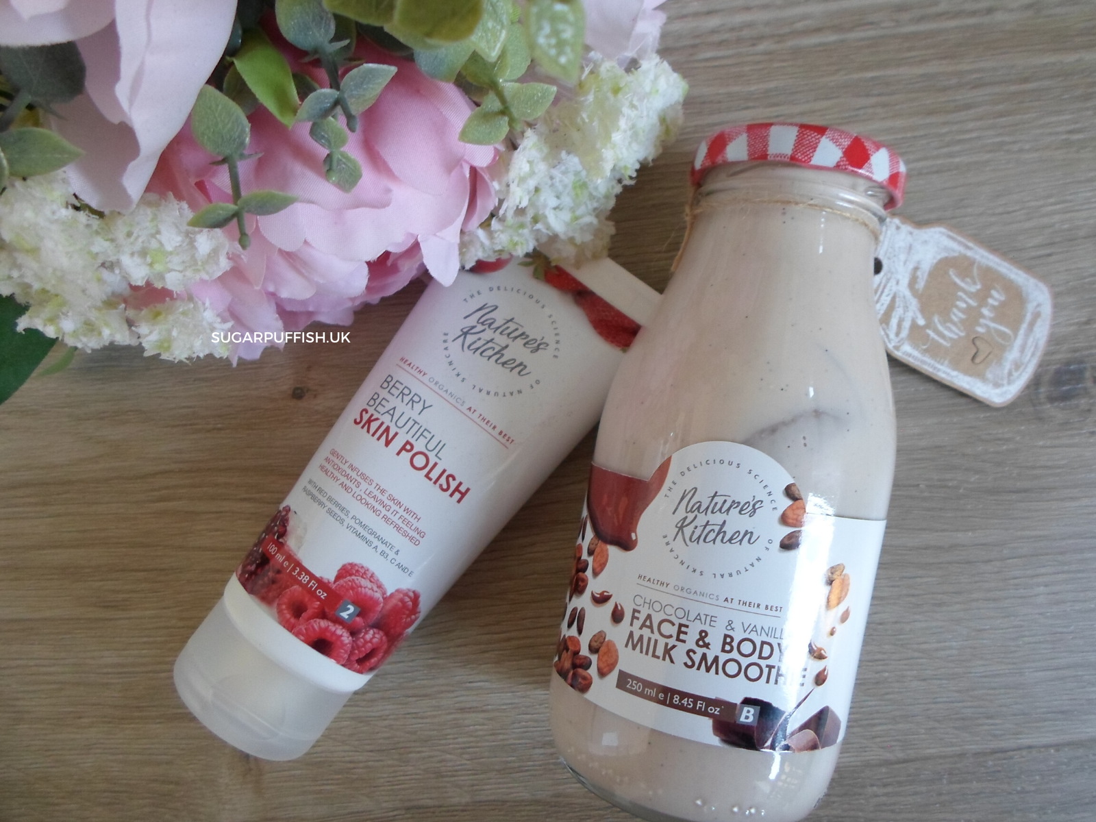 review Nature's Kitchen Face and Body Milk Smoothie and Berry Beautiful Skin Polish