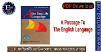 A Passage To The English Language by S.M. Zakir Hussain PDF