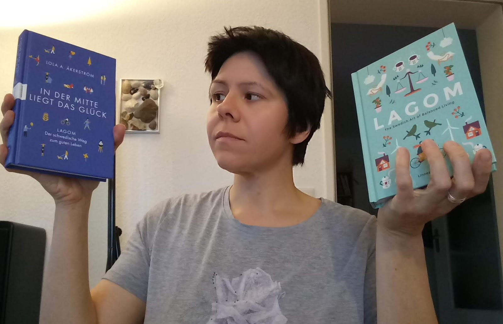 Buchvogel LAGOM Lagom leben, ein Buchvergleich