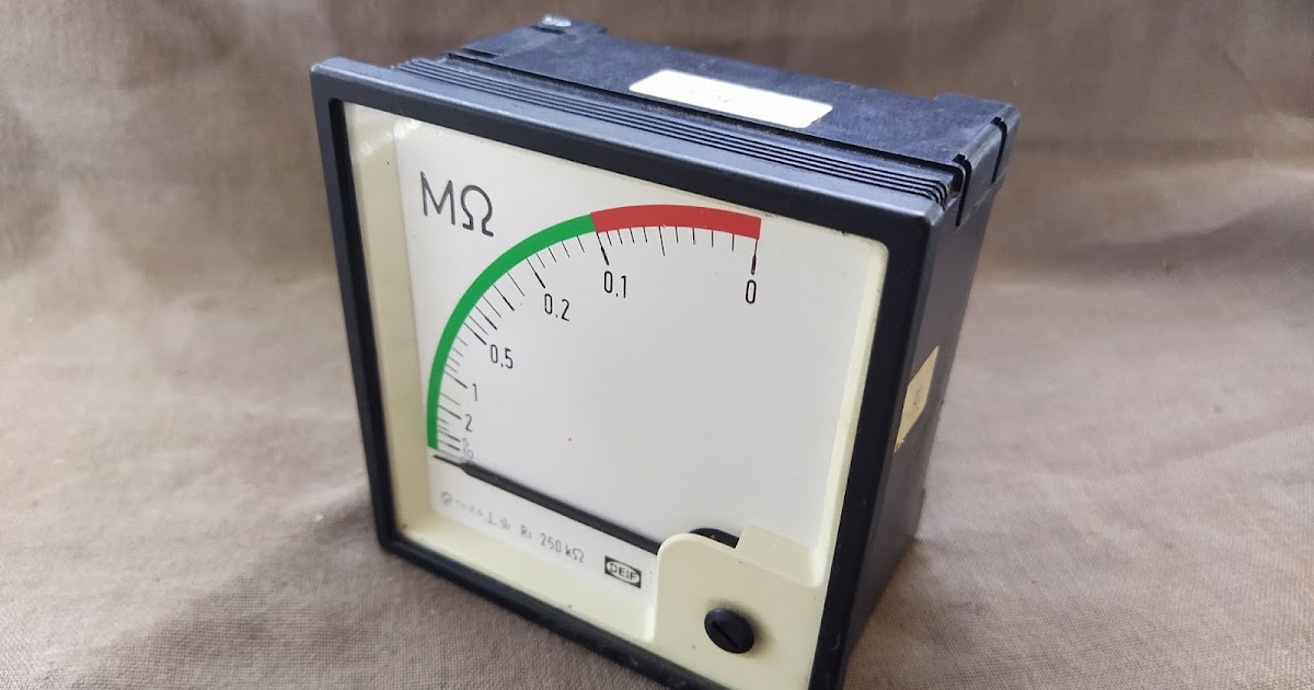 DEIF MEGA OHM METER INSULATION MONITOR 6D42BK 010 MEGA OHM