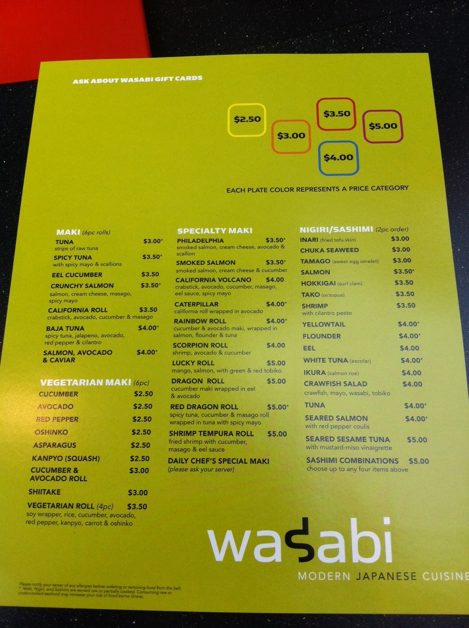 Sincerely Ezzy Vroom Vroom There Goes the Sushi!