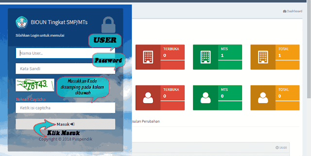 BIOUN : Cara Login dan Mengisi Profile BIOUN 2019